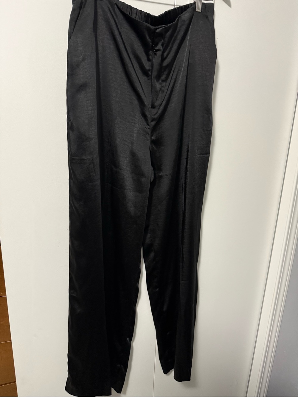 Joe Fresh Black Satin Dress Pants